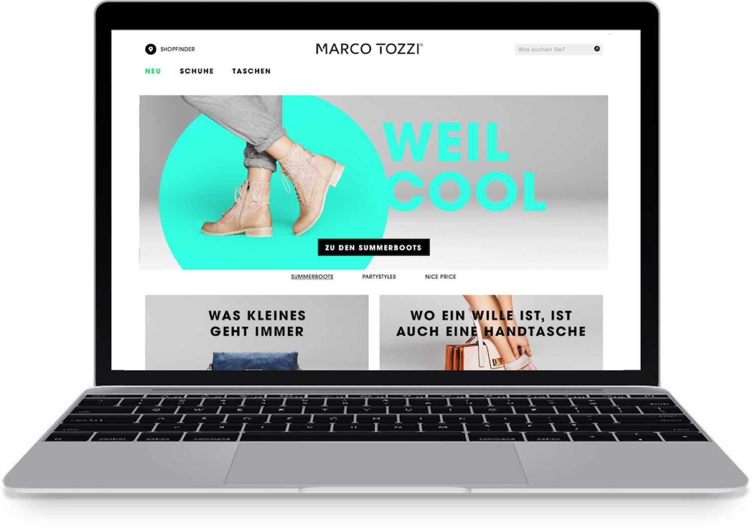 Mobizcorp realizes Wortmann Group’s new brand site Marco Tozzi