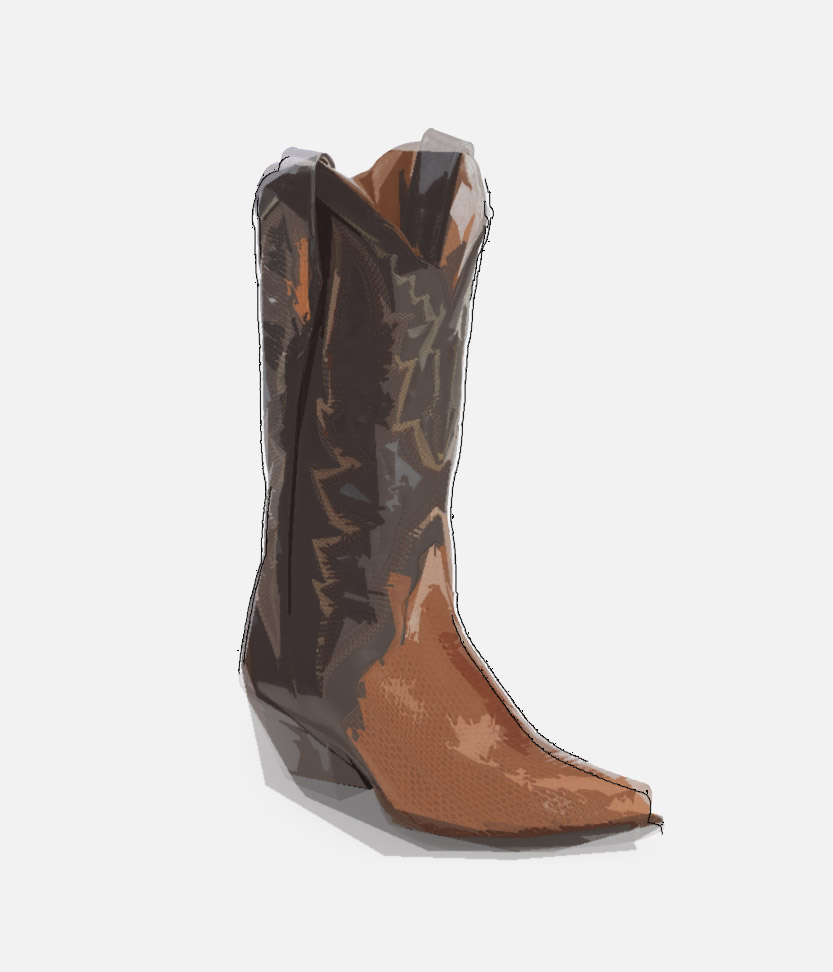 mobizcorp_ecommerce_boot barn_light and dark brown western boot