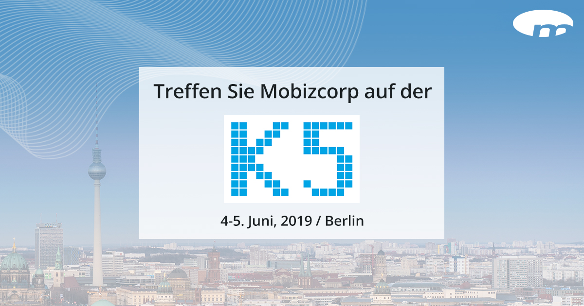 Mobizcorp auf der K5 Future Retail Conference 2019